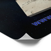 火星惑星Valles Marineris陰影レリーフ、 浮き彫り ポスター (角)