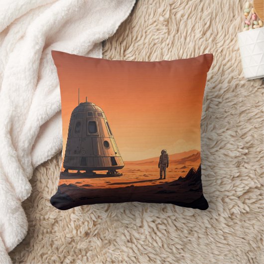 火星旅行 クッション (ブランケット)