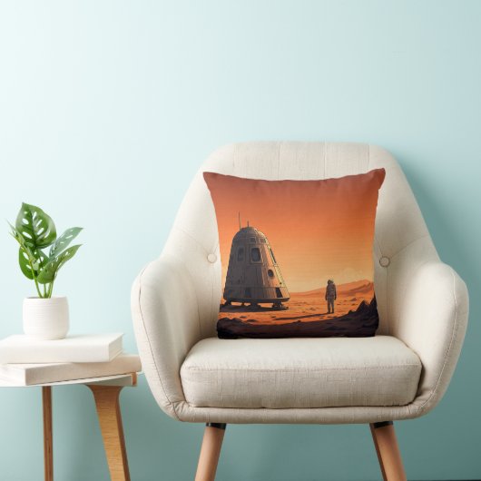 火星旅行 クッション (椅子)