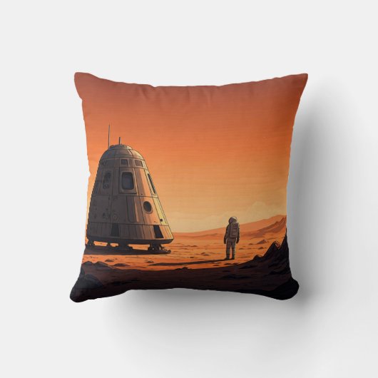 火星旅行 クッション (裏面)