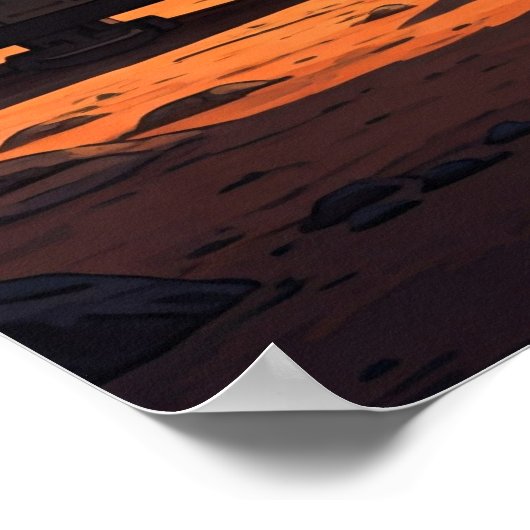 火星旅行 ポスター (角)