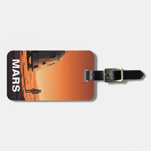 火星旅行 ラゲッジタグ (正面横)