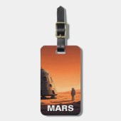 火星旅行 ラゲッジタグ (正面縦)