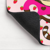 火星猿のいちごのマウスパッド- LULU マウスパッド (コーナー)