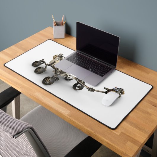 火星白い背景に忍耐ローバー。 デスクマット (オフィス2)