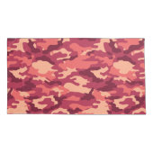 火星砂漠カモ / カモフラージュ ダズル パターン 枕カバー (裏面-左)