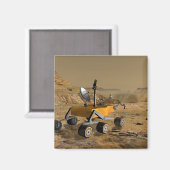 火星科学研究所は峡谷の近くを旅する マグネット (正面/裏面)