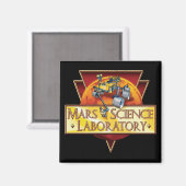 火星科学研究所ミッションロゴ マグネット (正面/裏面)