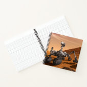 火星科学研究所好奇心ローバー。 ノートブック (内部)