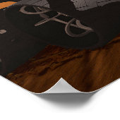 火星科学研究所好奇心ローバー。 ポスター (角)