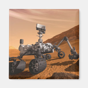 火星科学研究所好奇心ローバー。 マグネット