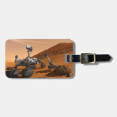 火星科学研究所好奇心ローバー。 ラゲッジタグ (正面横)