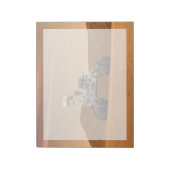 火星科学研究所好奇心ローバー。2 ノートパッド (回転)