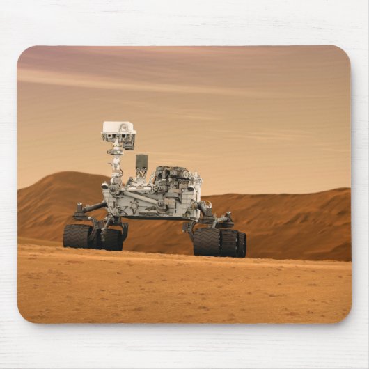火星科学研究所好奇心ローバー。2 マウスパッド (正面)