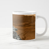 火星科学研究所好奇心ローバー。3 ジャンボコーヒーマグカップ (右)