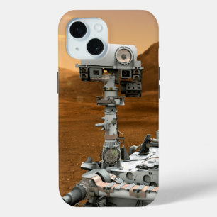 火星科学研究所好奇心ローバー。3 iPhone 15ケース