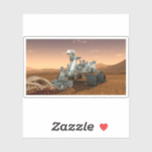 火星科学研究所好奇心ローバー。4 シール (シート)