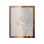 火星科学研究所好奇心ローバー。4 ノートパッド (回転)