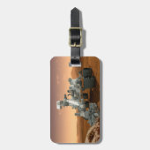 火星科学研究所好奇心ローバー。4 ラゲッジタグ (正面縦)