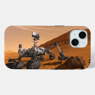火星科学研究所好奇心ローバー。 iPhone 15ケース