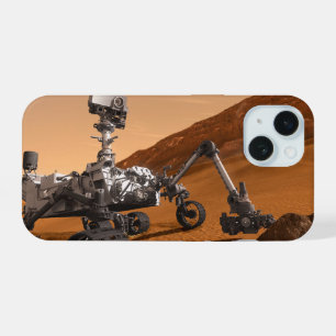 火星科学研究所好奇心ローバー。 iPhone 15ケース