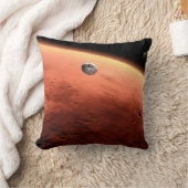 火星科学研究所接近火星。 クッション (ブランケット)