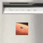 火星科学研究所接近火星。 マグネット (インサイチュ (食洗機))