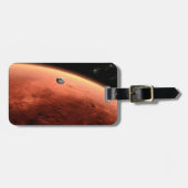 火星科学研究所接近火星。 ラゲッジタグ (正面横)