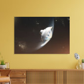 火星科学研究所空殻カプセル2 キャンバスプリント (インサイチュ (リビング))