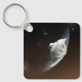 火星科学研究所空殻カプセル2 キーホルダー (正面)