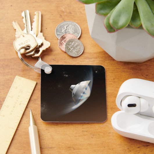 火星科学研究所空殻カプセル2 キーホルダー (デスク)