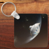 火星科学研究所空殻カプセル2 キーホルダー (正面)