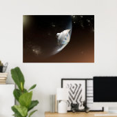 火星科学研究所空殻カプセル2 ポスター (ホームオフィス)