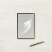 火星科学研究所空殻カプセル2 ポストイット (デスク上)