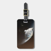 火星科学研究所空殻カプセル2 ラゲッジタグ (正面縦)