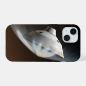 火星科学研究所空殻カプセル2 iPhone 15ケース (裏面横)
