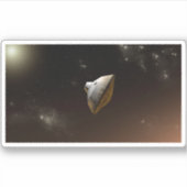 火星科学研究所空殻包 シール (正面)