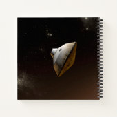 火星科学研究所空殻包 ノートブック (裏面)