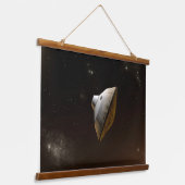 火星科学研究所空殻包 吊り下げ型タペストリー (傾斜あり)