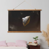 火星科学研究所空殻包 吊り下げ型タペストリー (寝室)