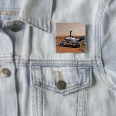 火星科学研究所2 缶バッジ (インサイチュ)