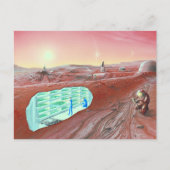 火星群 ポストカード (正面)