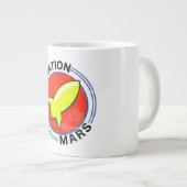 火星行き ジャンボコーヒーマグカップ (正面右)
