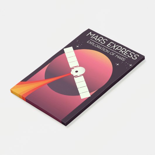 火星表現-火星宇宙アートの探索。 ポストイット (アングル)