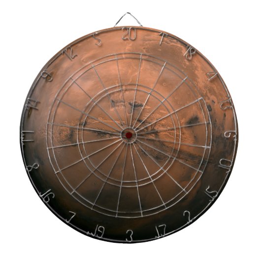 火星表面（火星表面）(NASA) ダーツボード (正面)