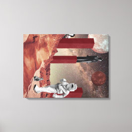 火星訪問 キャンバスプリント