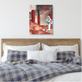 火星訪問 キャンバスプリント (インサイチュ (寝室))