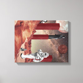 火星訪問 キャンバスプリント