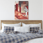 火星訪問 キャンバスプリント (インサイチュ (寝室))