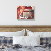 火星訪問 キャンバスプリント (インサイチュ (寝室))